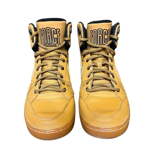 Nike Son Of Force Winter Men’s Mid Top Sneakers in Wheat 
Size 9.5 - Picture 2 of 6